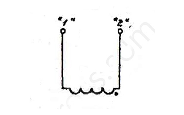 Схематчиеский вид соединения обмоток мер P-5107 - P-5115